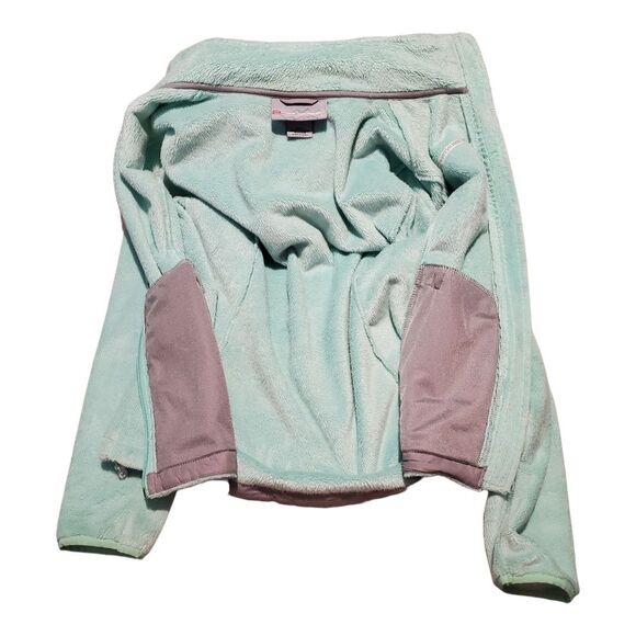 Free Country Live in It Women's Mint Green Zip Up Fleece - Petite Small - 0259 - Picture 4 of 10